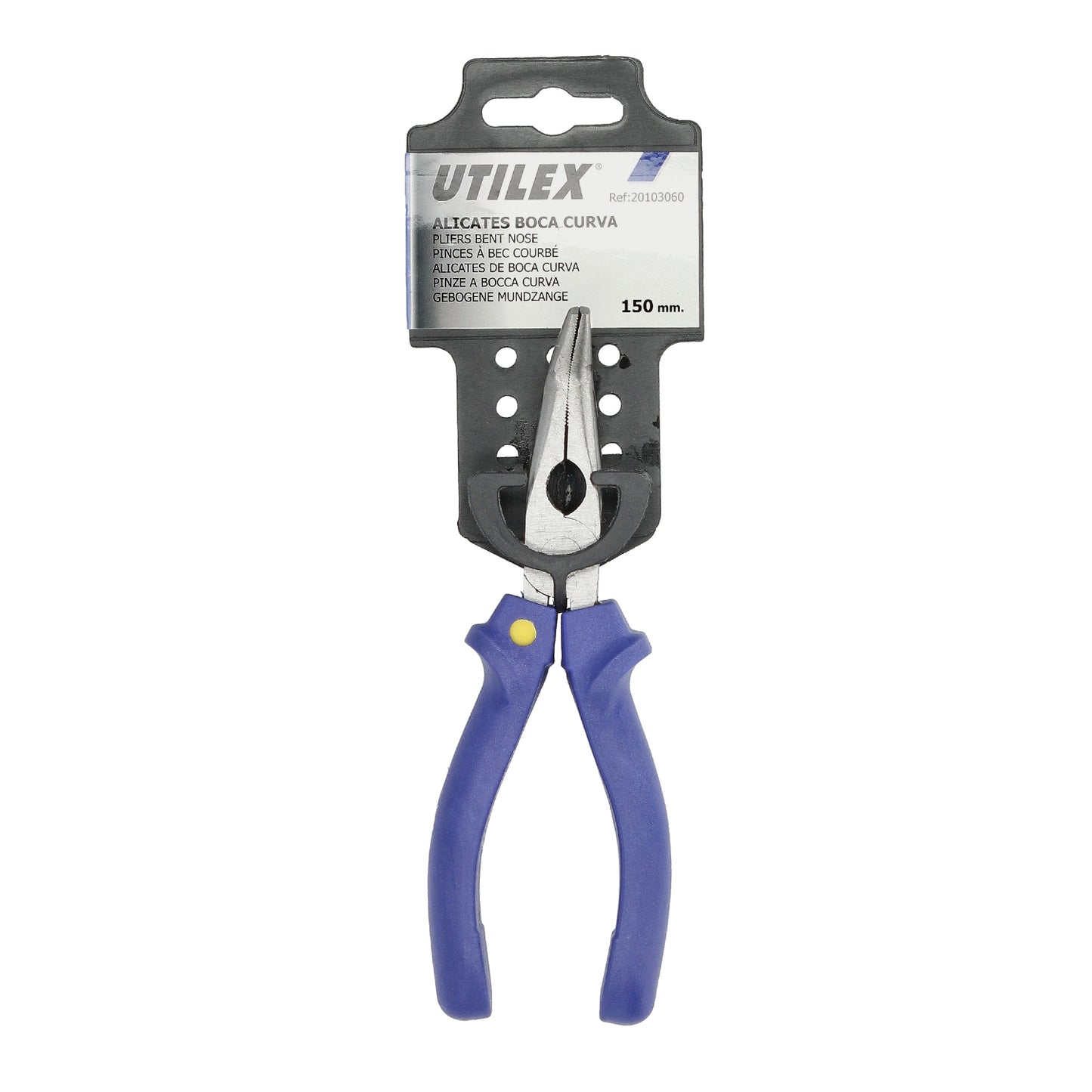 Alicates Utilex Boca Curva 150 mm.