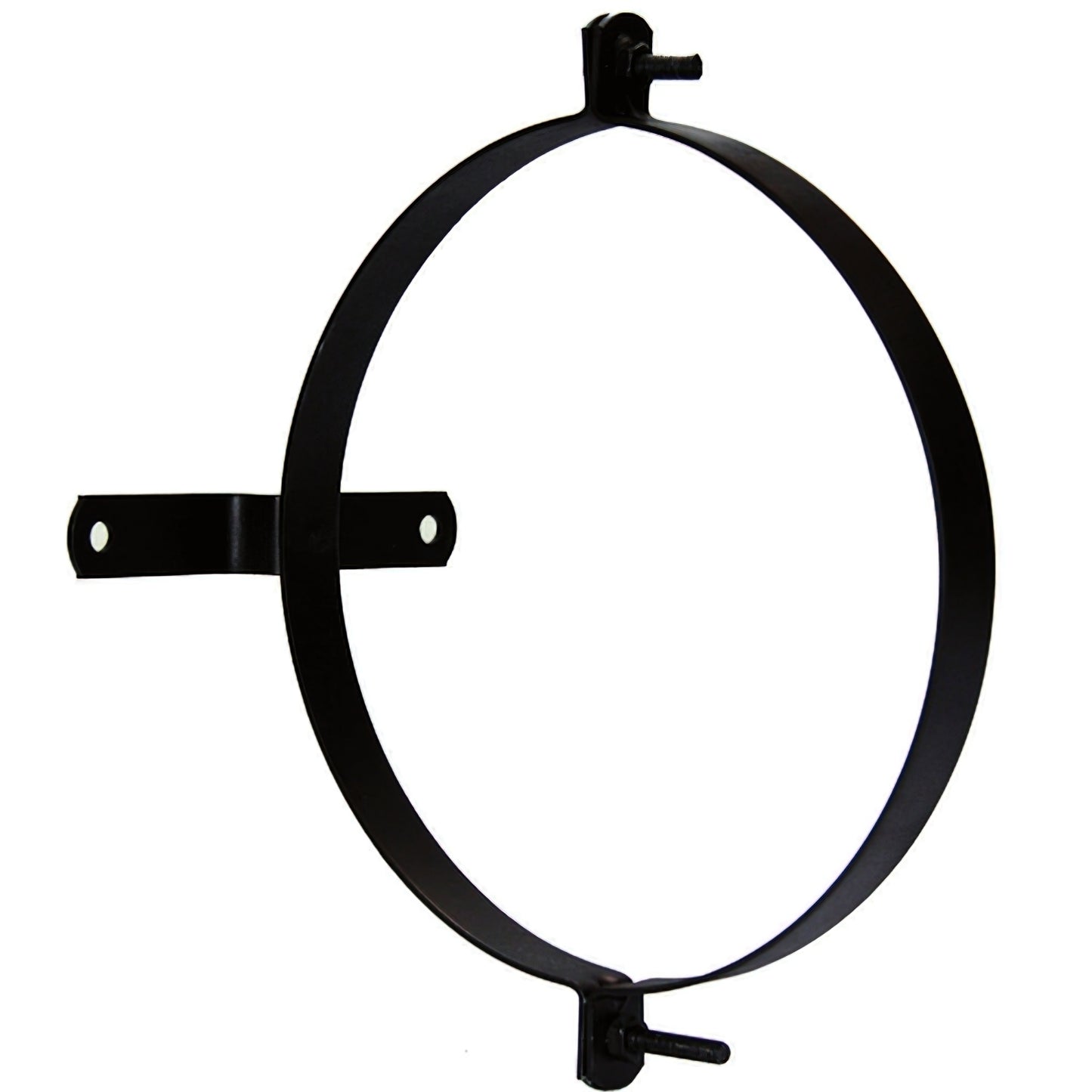 Braçadeira Tubo de Fogão Vitrificado Com Suporte 200 mm. (2 pedaços)