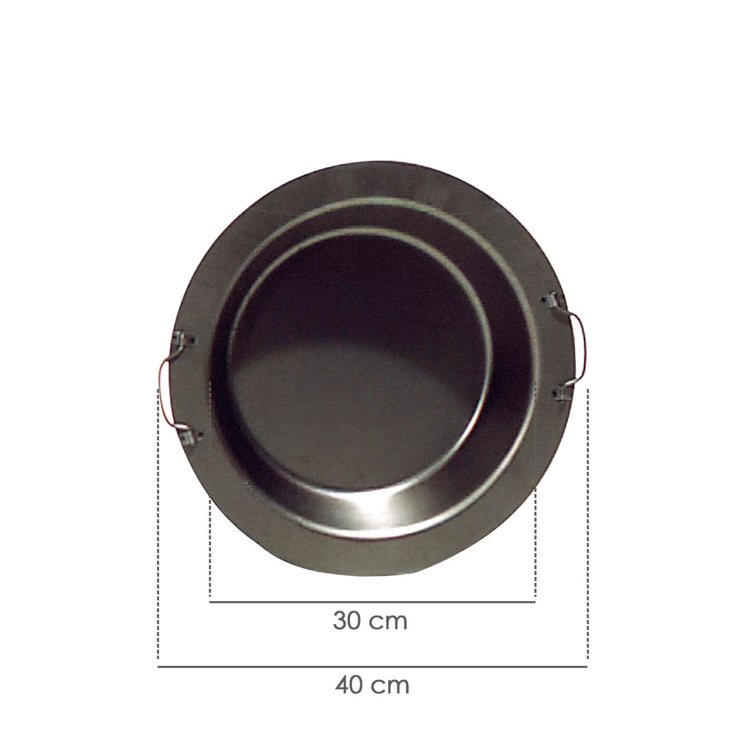 Brasero Chapa Mediano Diámetro 40 cm.