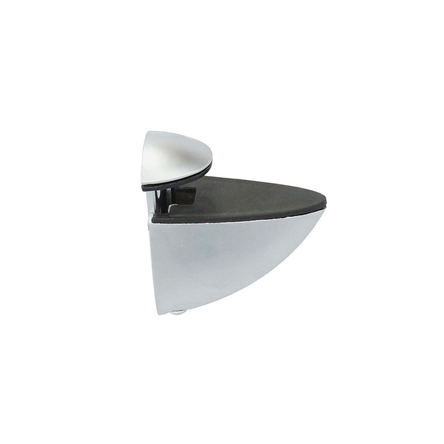 Suporte Ajustável Pelicano Para Prateleira 1 / 20 mm. Cromo fosco (1 peça)