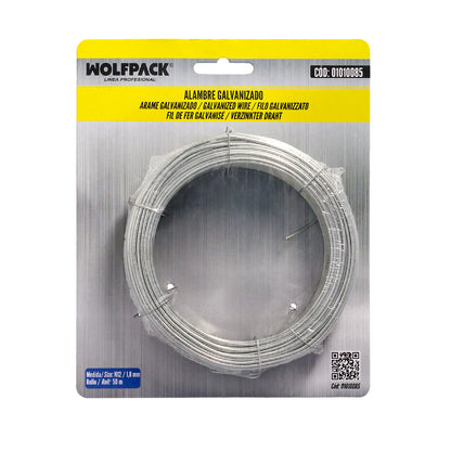 Arame Galvanizado 1,80mm / 12 (Rolo 50 metros)