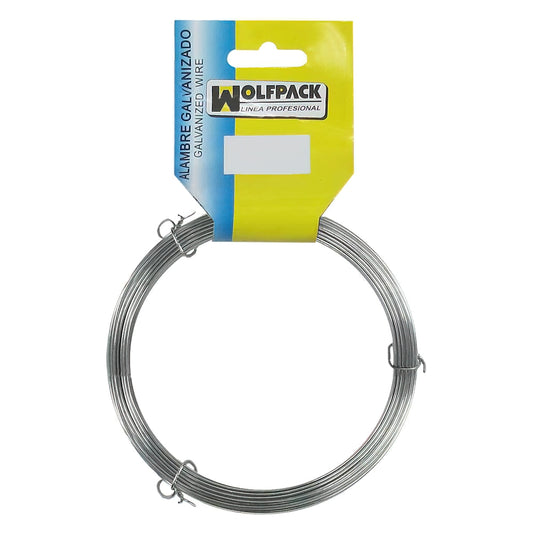 Arame Galvanizado (Rolo 500 gramas) Nº14/2,2 mm.