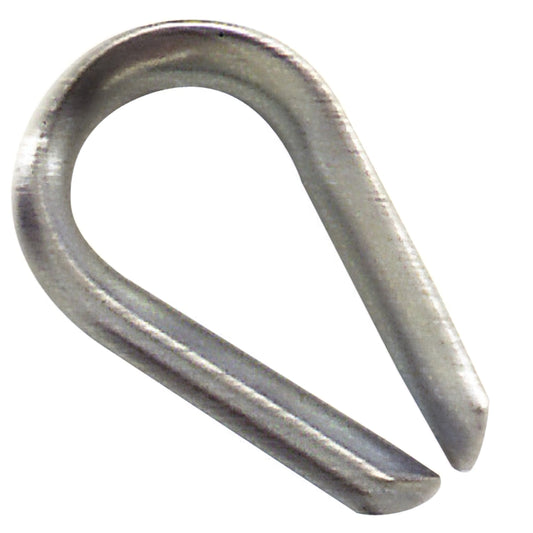 Dedal zincado para cabo de 10 mm.