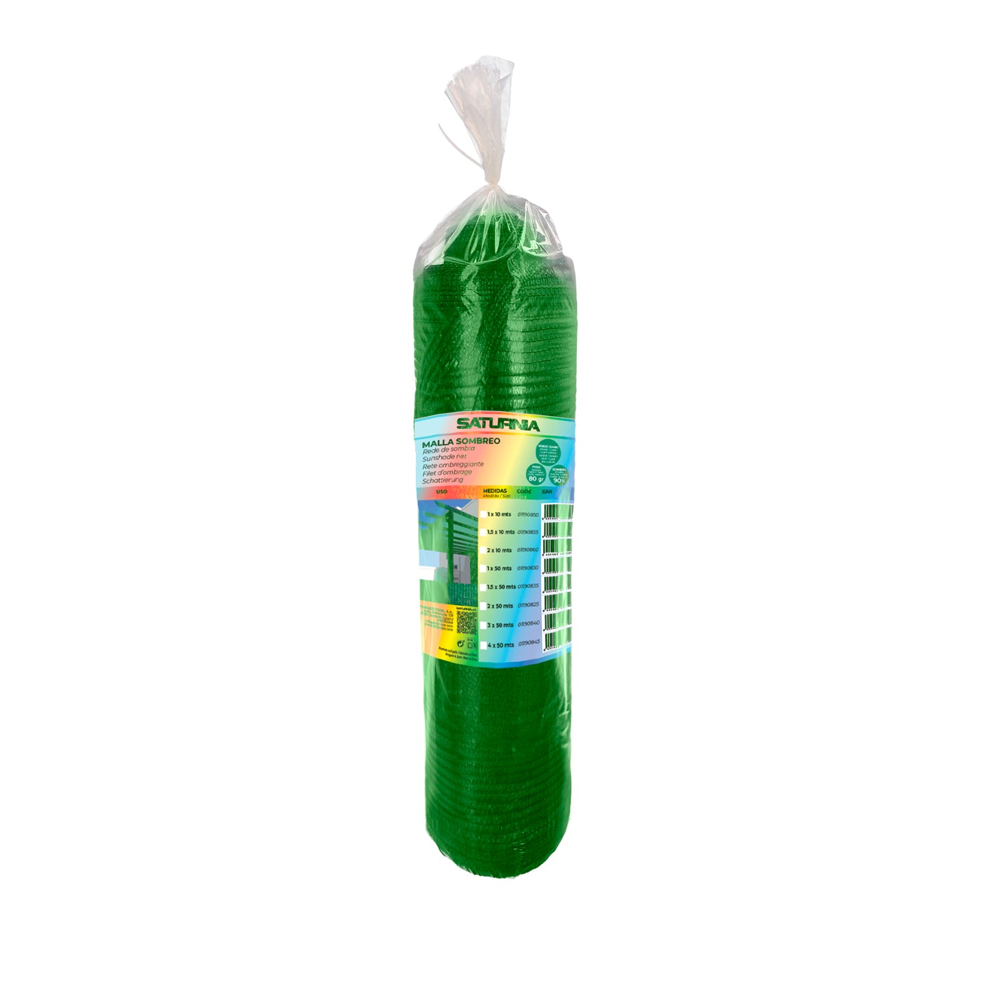Malha de sombreamento 2,0 metros Green Roll 100 metros