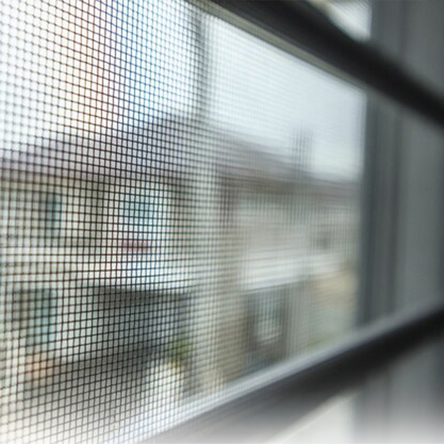 Rede Mosquiteira Fibra de Vidro Cinza 18x16/150 cm. Role 50 metros.