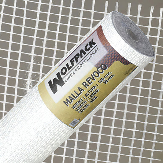 Rolo de malha de gesso branco 50 mt. x 1 metro / 4 x 4,5 mm.