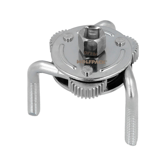 Chave universal para filtro de óleo Spider Ø 8 A Ø 13,5 cm. Chave de filtro de 3 garras, chave de filtro universal, chave de filtro de carro/motocicleta