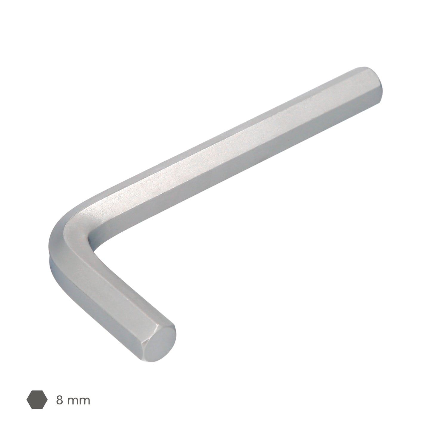 Chave Allen padrão de aço cromo vanádio profissional 8,0 mm. Chave Hexagonal, Chave Allen Oficina Mecânica, Chave Allen Faça Você Mesmo