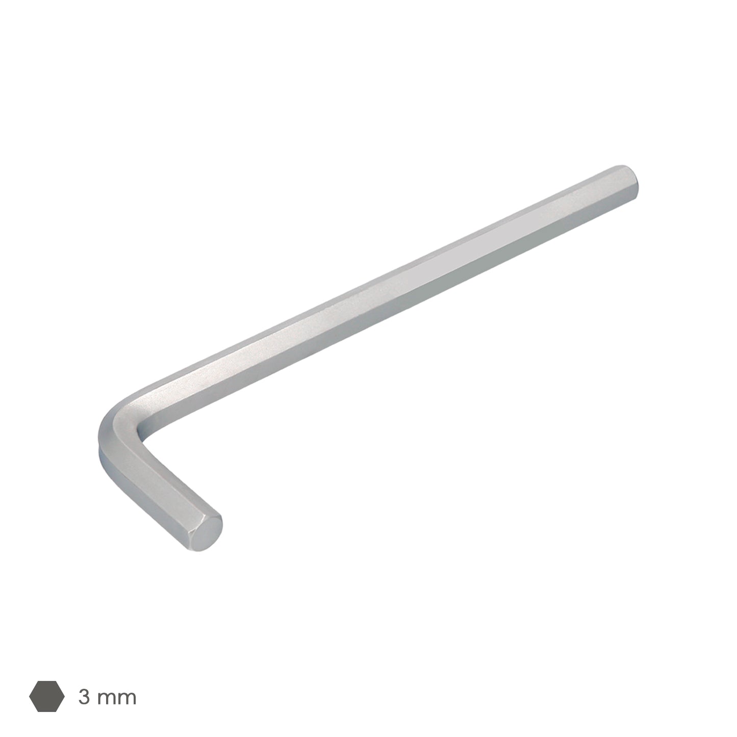 Chave Allen longa profissional em aço cromo vanádio 3,0 mm. Chave Hexagonal, Chave Allen Oficina Mecânica, Chave Allen Faça Você Mesmo