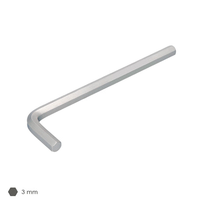 Chave Allen longa profissional em aço cromo vanádio 3,0 mm. Chave Hexagonal, Chave Allen Oficina Mecânica, Chave Allen Faça Você Mesmo