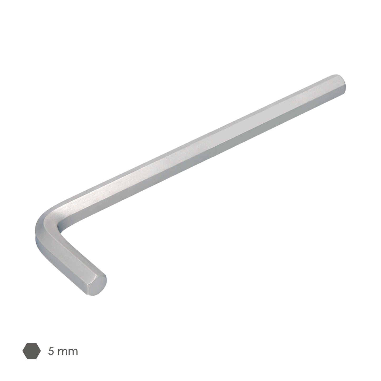 Chave Allen longa profissional em aço cromo vanádio 5,0 mm. Chave Hexagonal, Chave Allen Oficina Mecânica, Chave Allen Faça Você Mesmo
