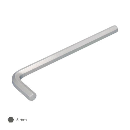 Chave Allen longa profissional em aço cromo vanádio 5,0 mm. Chave Hexagonal, Chave Allen Oficina Mecânica, Chave Allen Faça Você Mesmo