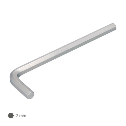 Chave Allen longa profissional em aço cromo vanádio 7,0 mm. Chave Hexagonal, Chave Allen Oficina Mecânica, Chave Allen Faça Você Mesmo