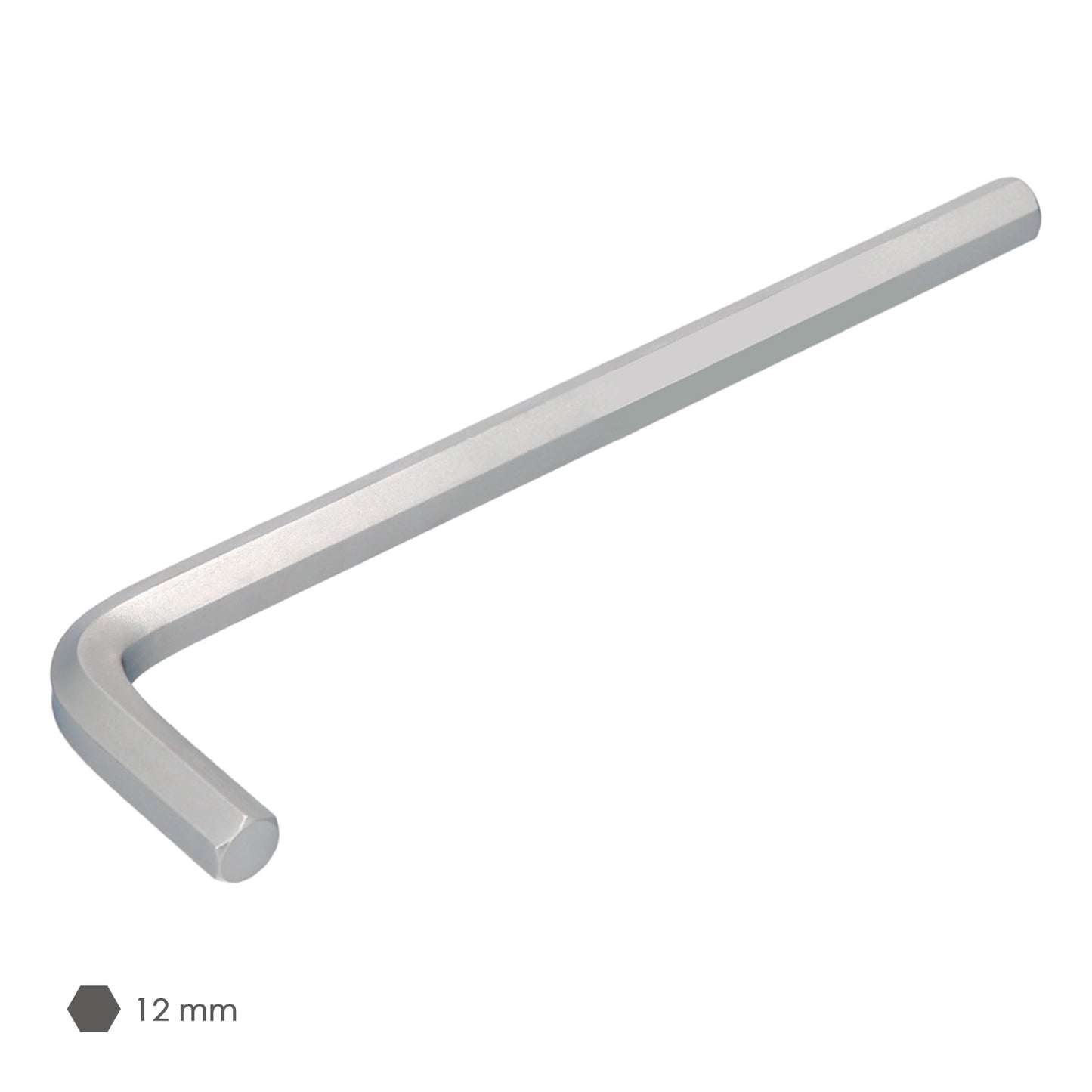 Chave Allen longa profissional em aço cromo vanádio 12,0 mm. Chave Hexagonal, Chave Allen Oficina Mecânica, Chave Allen Faça Você Mesmo