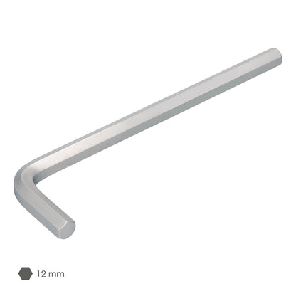 Chave Allen longa profissional em aço cromo vanádio 12,0 mm. Chave Hexagonal, Chave Allen Oficina Mecânica, Chave Allen Faça Você Mesmo