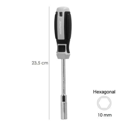 Destornillador Con Vaso 10,0 mm.