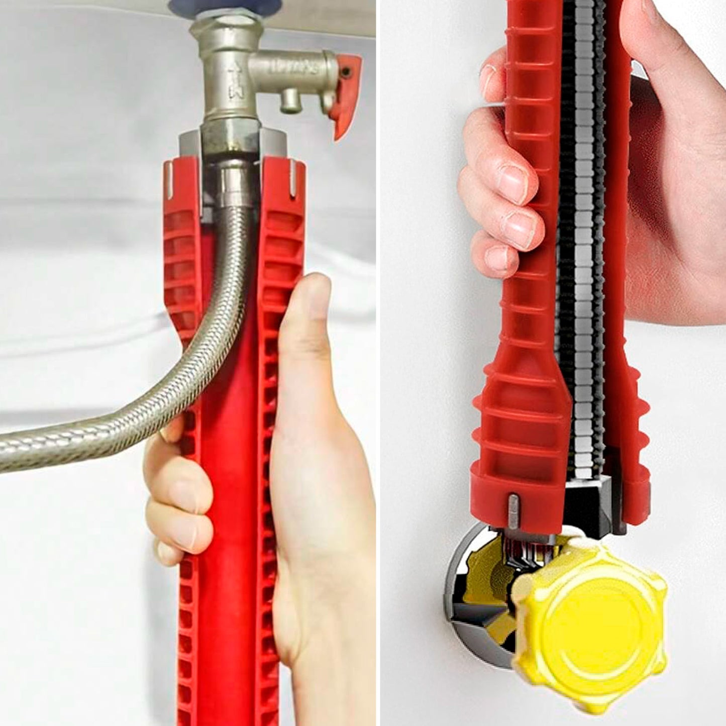 Llave Para Grifos Multifuncion Con Adaptador, Llave Hexagonal y Extractor de Tornillos