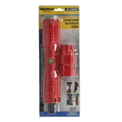 Llave Para Grifos Multifuncion Con Adaptador, Llave Hexagonal y Extractor de Tornillos