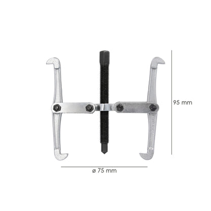 Extratores Interior/Exterior 2 Braços Ø 75 mm. / Extrator paralelo de 3", extrator de rolamento, extrator de engrenagem