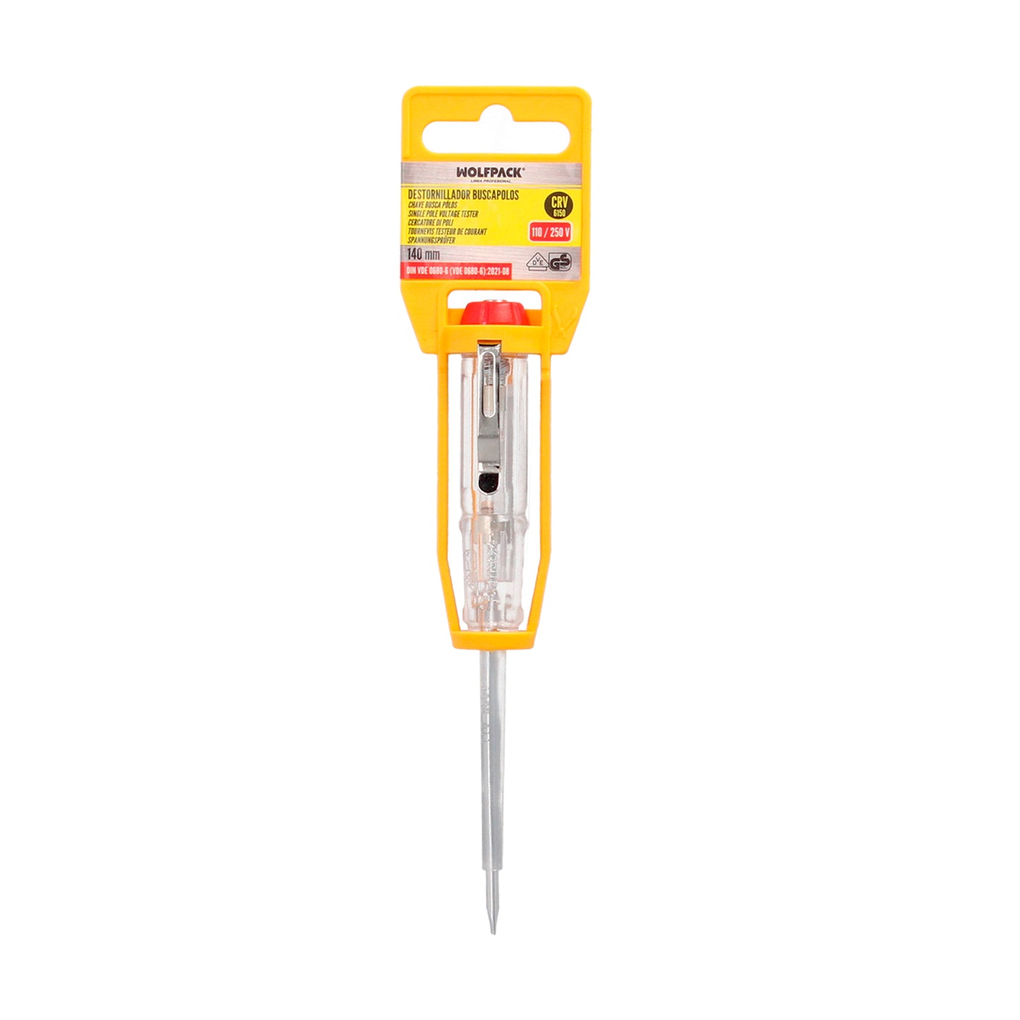 Chave de fenda localizadora de poste 140 mm.