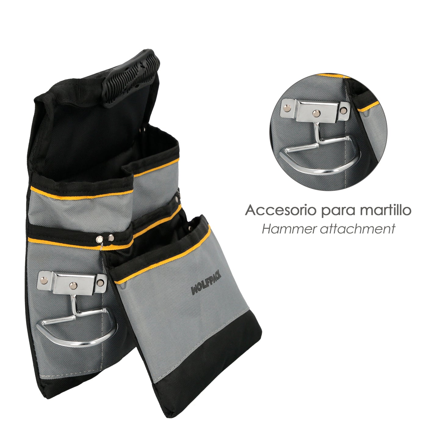 Bolsa Encofrador Nylon Sencilla Con Asa