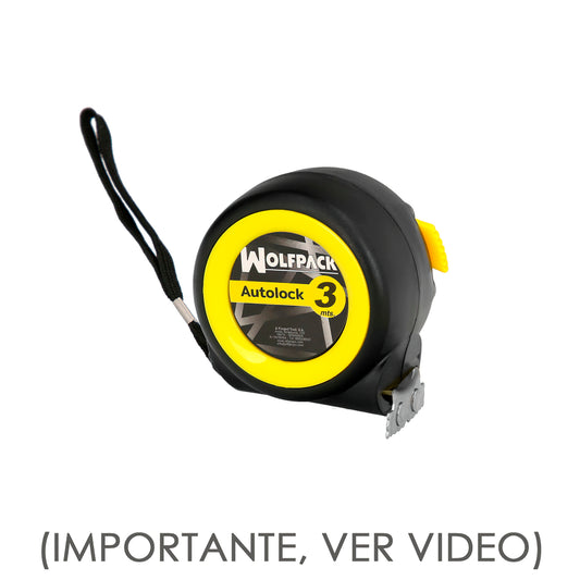 Flexometer Autolock System Com Freio Automático Comprimento 3 Metros Largura Da Fita 16 mm. Magnético. Fita Métrica de Freio Automática