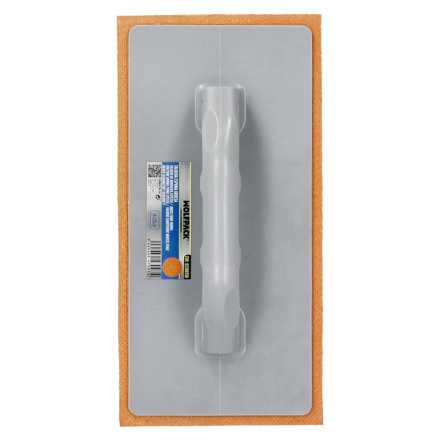 Cabo Float Fibra Laranja 14x28 cm. Acabamento grosseiro