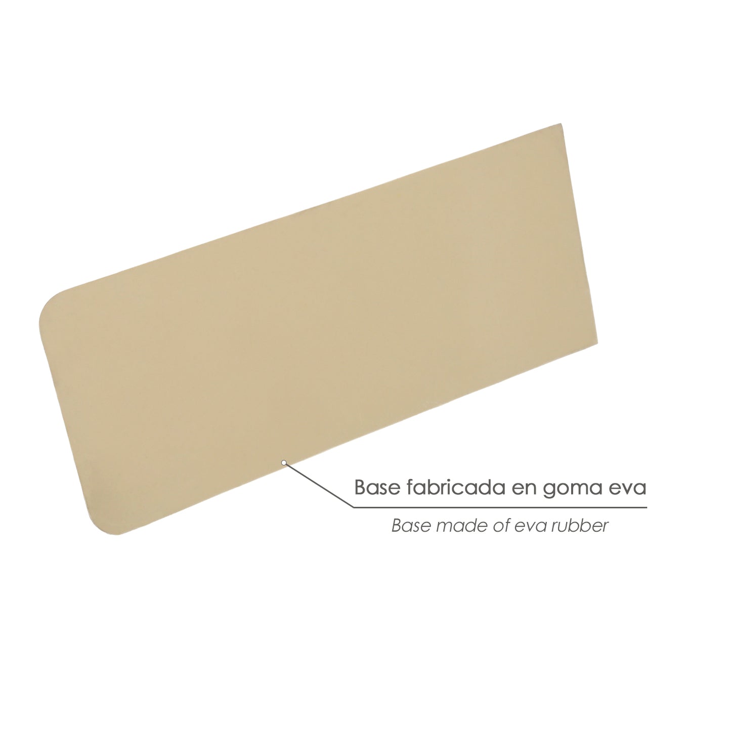 Boia de Borracha para Juntas 10x24cm Macio