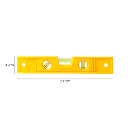 Nivel Burbuja Plastico, Base Magnetica 230 mm.