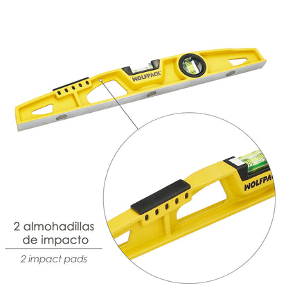 Nivel Ala De Avion Magnetico Plus 40 cm.