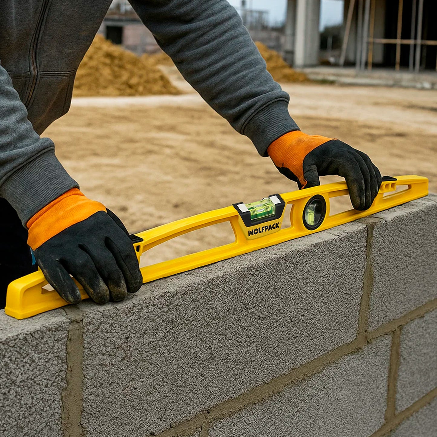 Nivel Ala De Avion Magnetico Plus 60 cm.