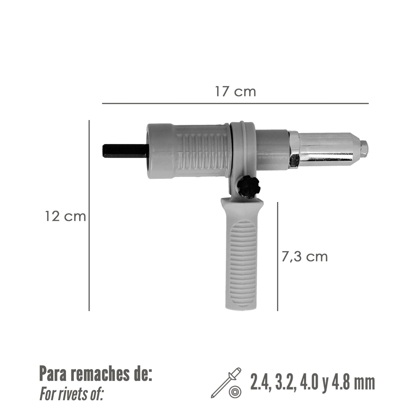 Kit Remachadora Para Taladro