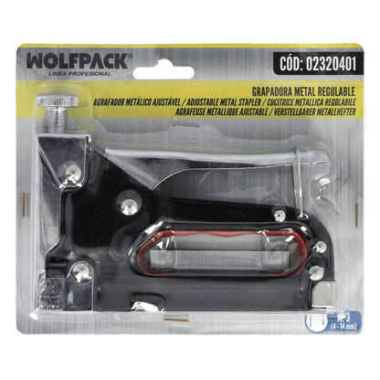 Grapadora Metal Regulable Nº3 4/14mm.