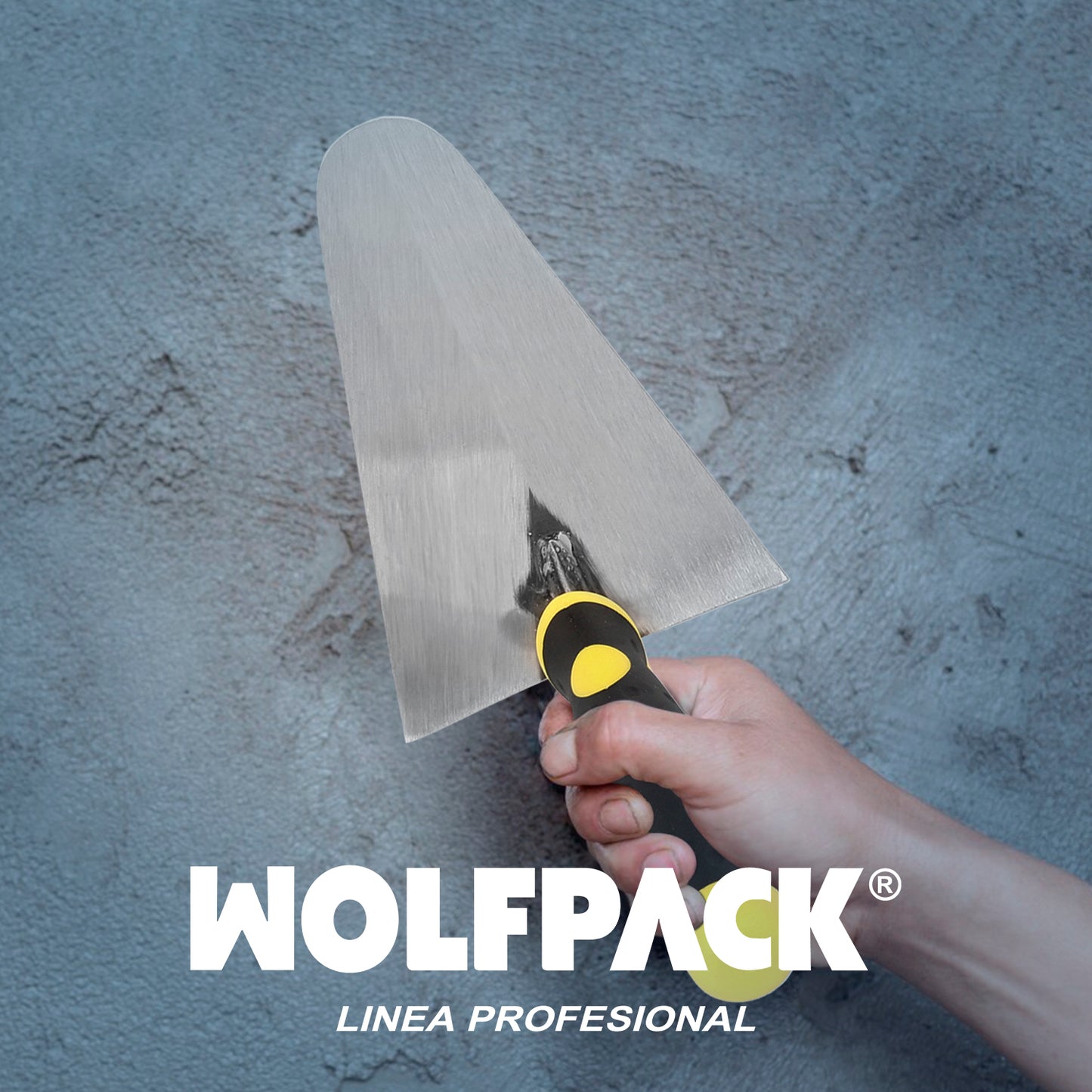 Pá Wolfpack Gummy Grip 344 / 165 mm.