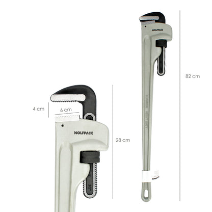 Llave Stillson Heavy Duty Aluminio 36" Llave Para Tubos, Llave Plomeria, Llave Para Tuberias, Llave Grifa.