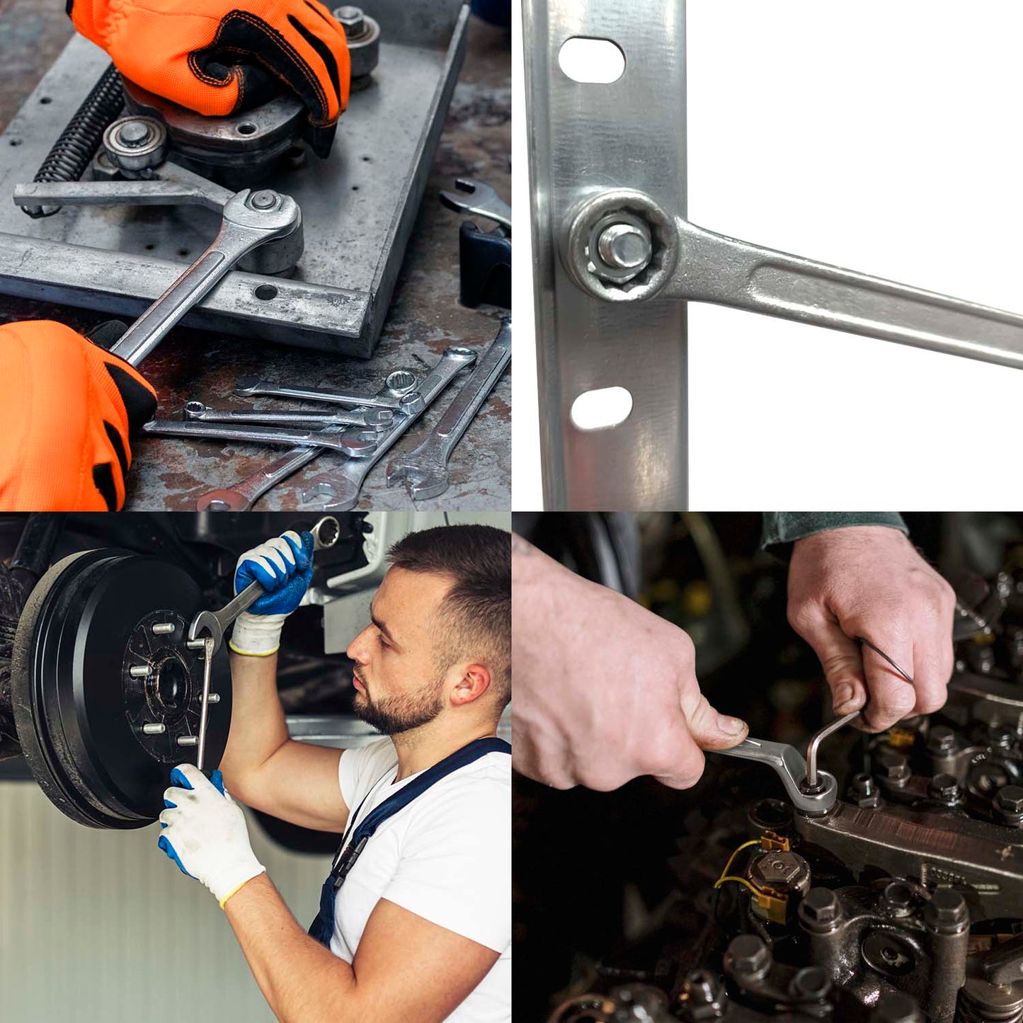 Llave Fija Plus Acero Cromo Vanadio 12x13 DIN 3110. Llaves Fijas Dobles