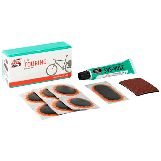 Kit De Remendos Para Bicicleta, Kit Completo 7 Remendos Com Cola E Lixa