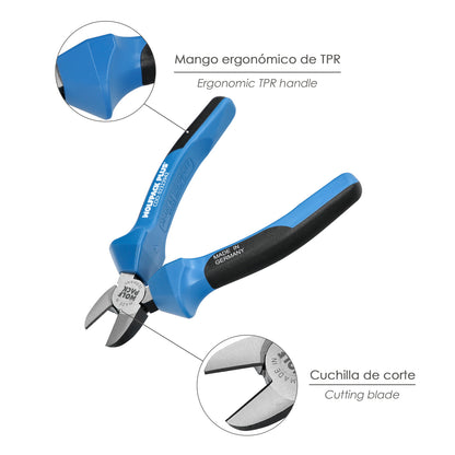 Alicates Corte Diagonal DIN/ISO Plus 160 mm. Heavy Duty