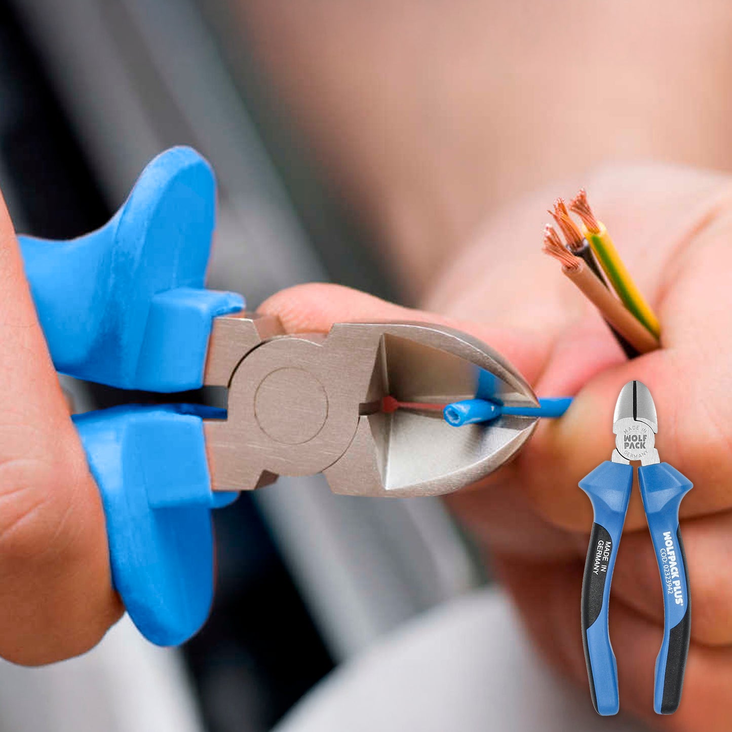 Alicates Corte Diagonal DIN/ISO Plus 160 mm. Heavy Duty