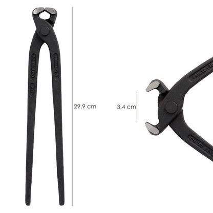 Tenazas Rusas Cromo Vanadio DIN / ISO 9242    12" Tenazas Ferralla, Carpinteria, Construccion