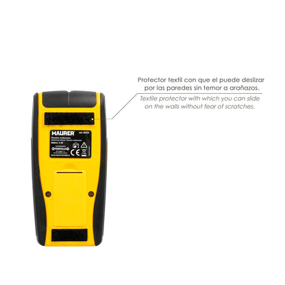 Detector de Materiais em Paredes. Multifuncional Encontre Metais, Madeira, Cabos, Tubos. Ecrã LCD.