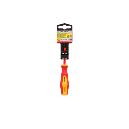 Chave de fenda Phillips isolada com certificação VDE 1.000 V. Medição de PH 0 - 3,0 x 60 mm. Chave de fenda de segurança para eletricista