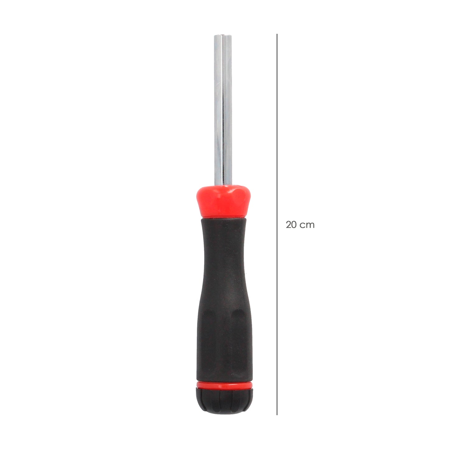 Conjunto de Pontas com Chave de Fenda 1/4" 7 Peças. Aço Cromo Vanádio, Kit Chave de Fenda, Pontas Chave de Fenda.