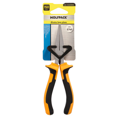 Alicates Boca Plana 150 mm. Acero DIN 5745 Alicates Punta Plana, Alicates Boca Larga,