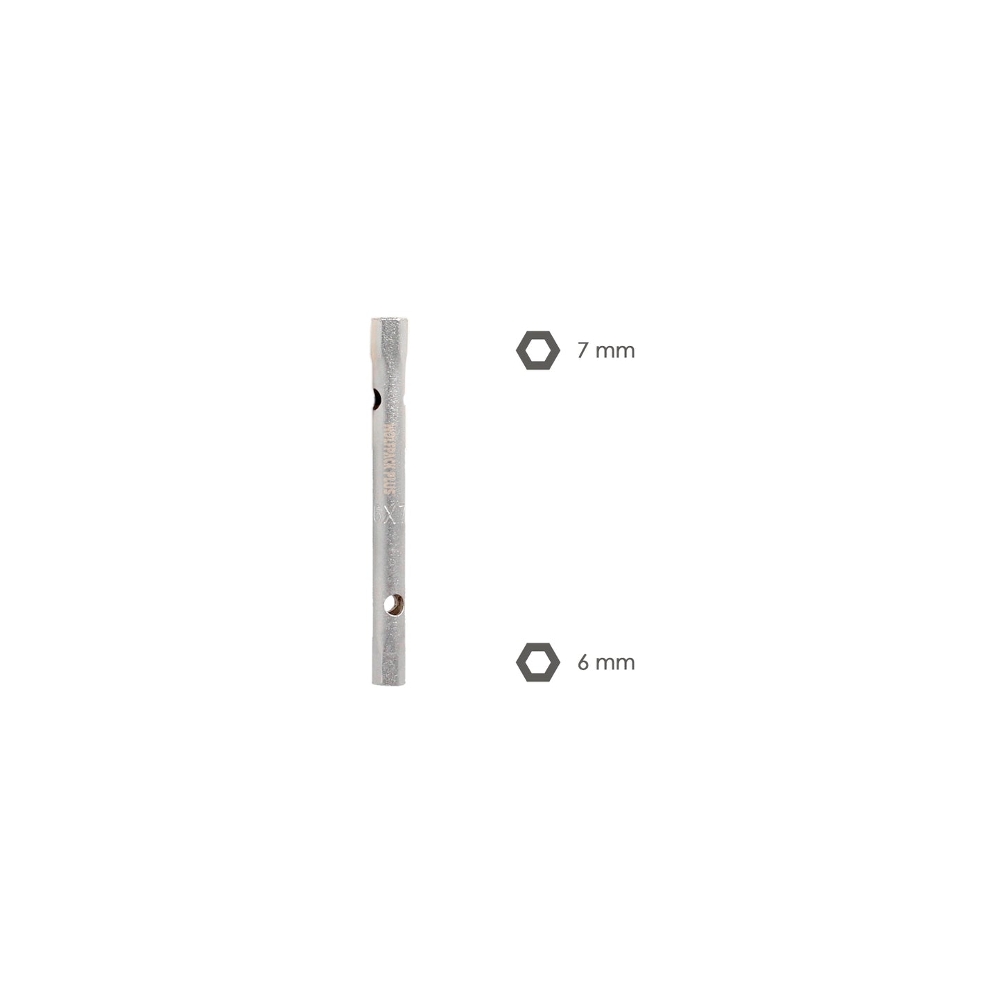 Llave Tubo Tubular 6x7 Fabricada en Acero Cromo Vanadio, Llave Grifería, Llave De Tubo Para Grifos, Llaves De Tubo Doble