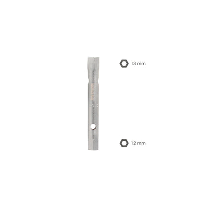 Llave Tubo Tubular 12x13 Fabricada en Acero Cromo Vanadio, Llave Grifería, Llave De Tubo Para Grifos, Llaves De Tubo Doble