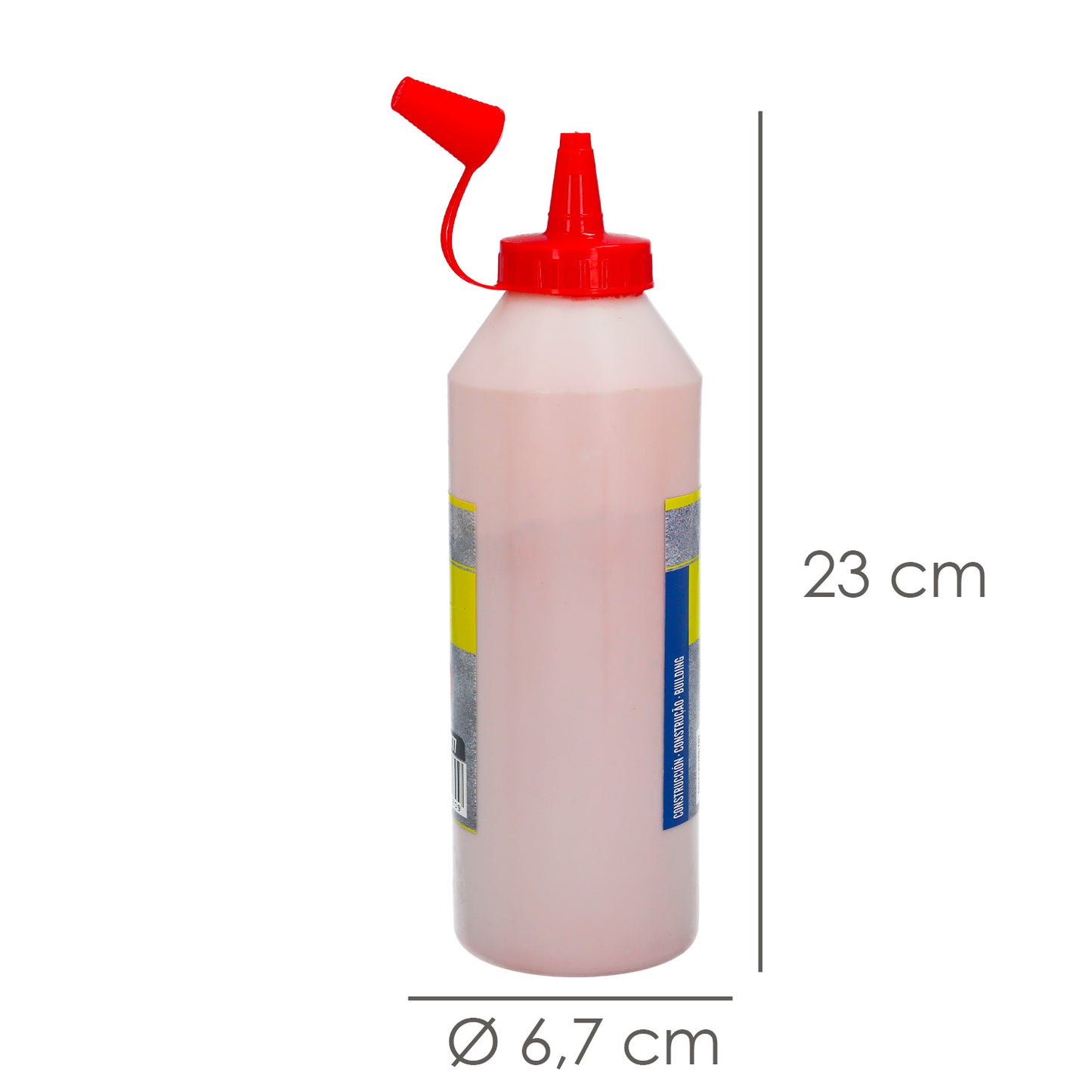 Polvo Tiralineas Rojo Bote 500 Gramos