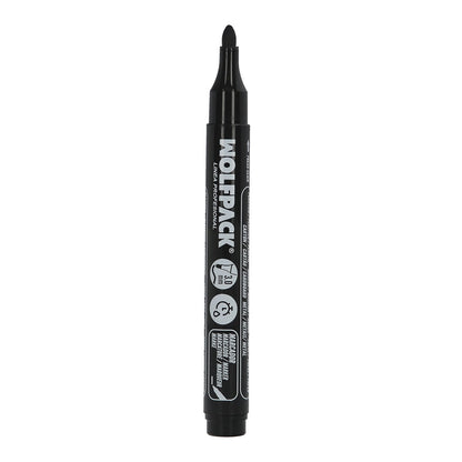 Rotulador Permanente Profesional Negro.