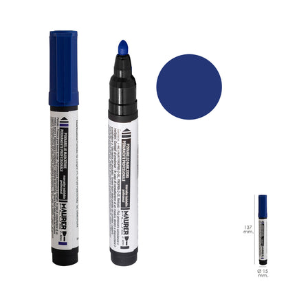Marcador Permanente Profissional Azul