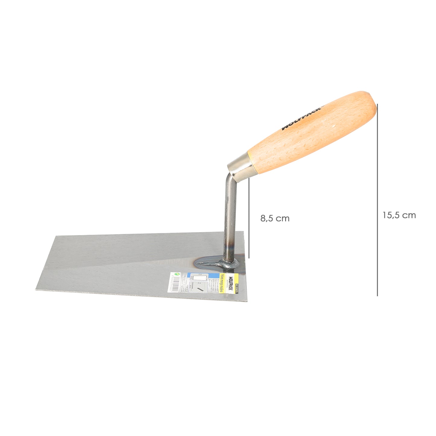 Paleta Wolfpack Plus Mango Madera 341-b/180 mm.